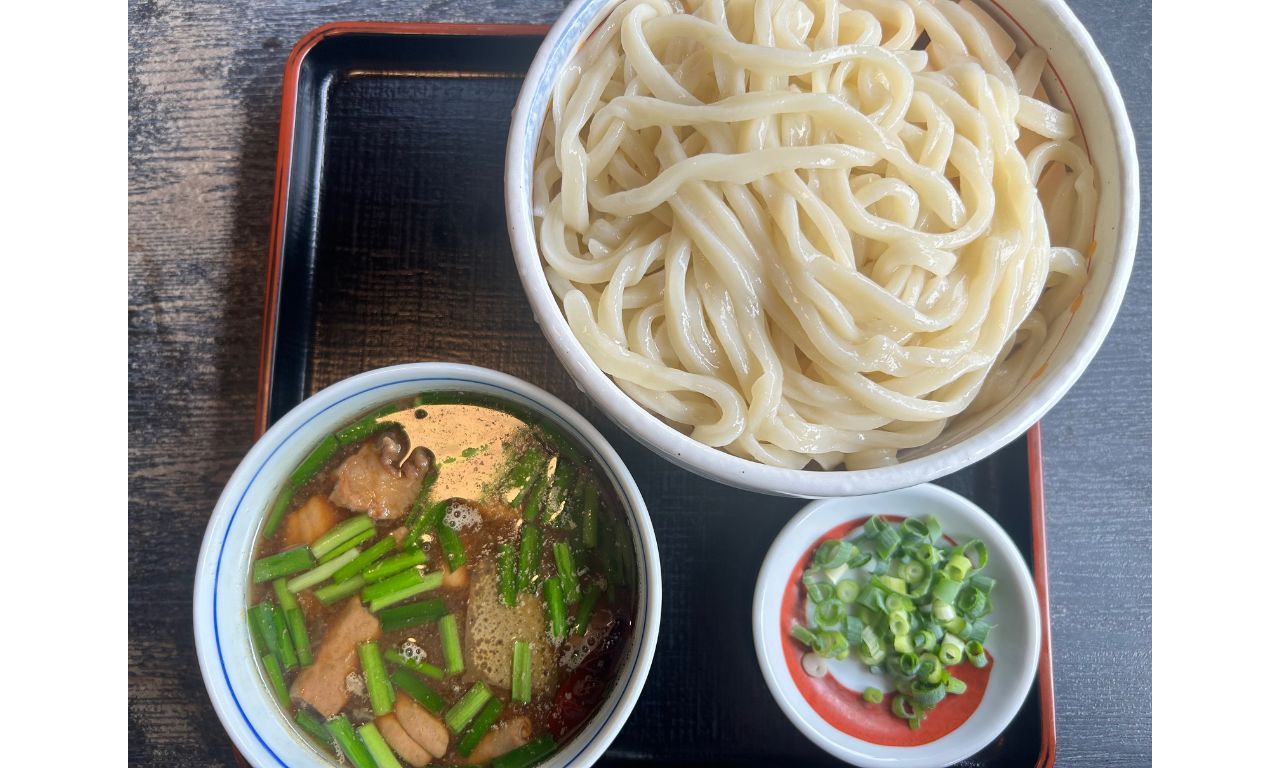 こってりもつ汁うどん