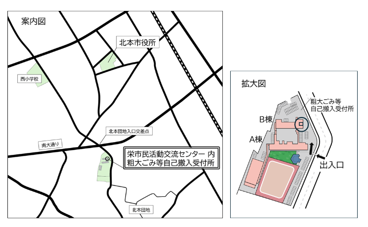粗大ごみ自己搬入