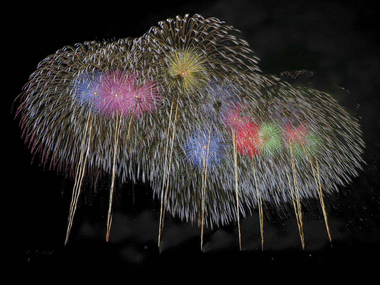 2023こうのす花火写真_007-鳳凰乱舞