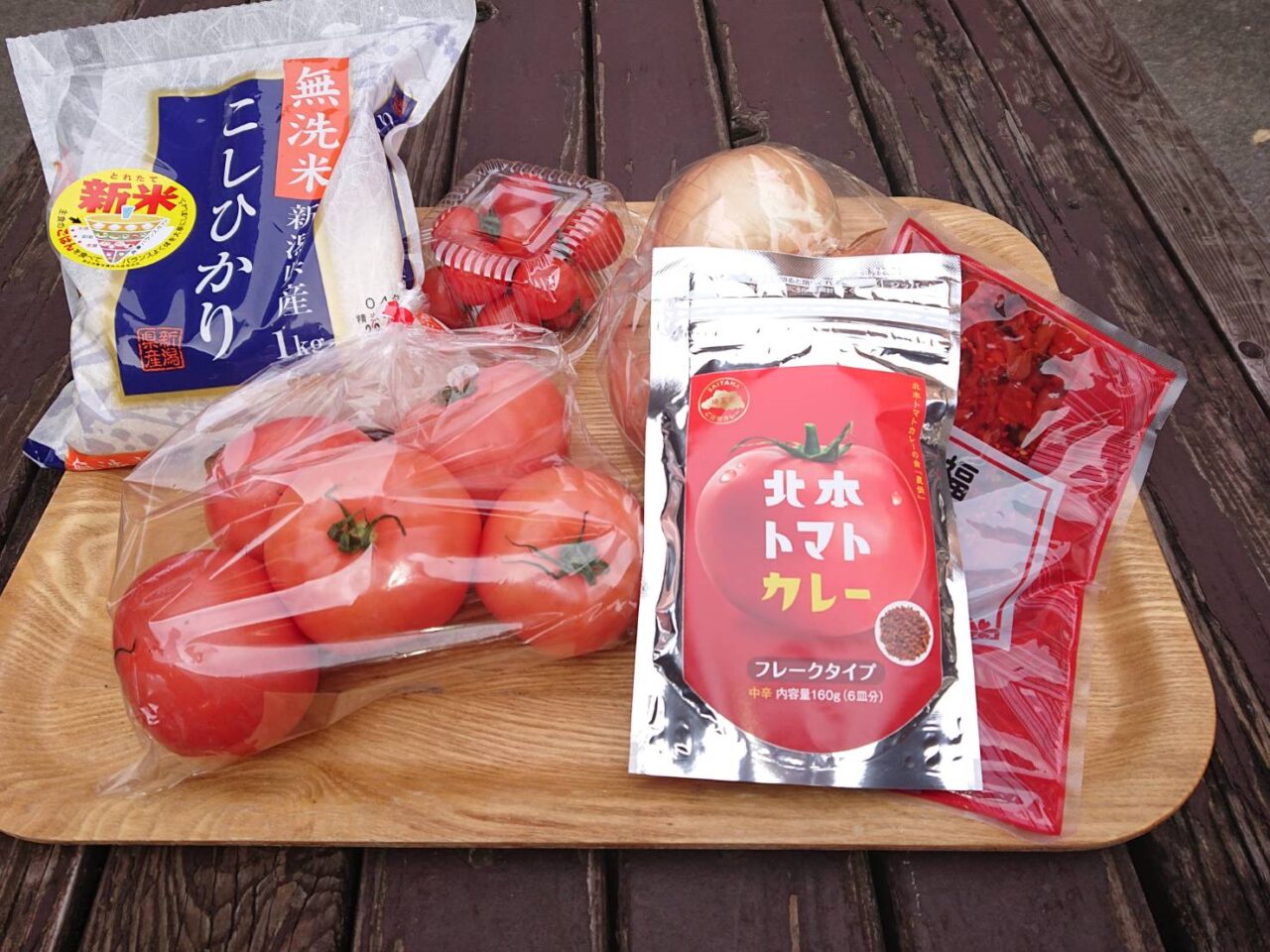 サンアメニティ北本キャンプフィールド食材セット トマトカレー