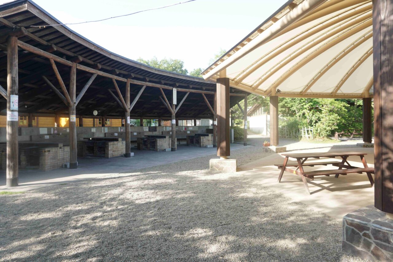 サンアメニティ北本キャンプフィールドかまど大屋根