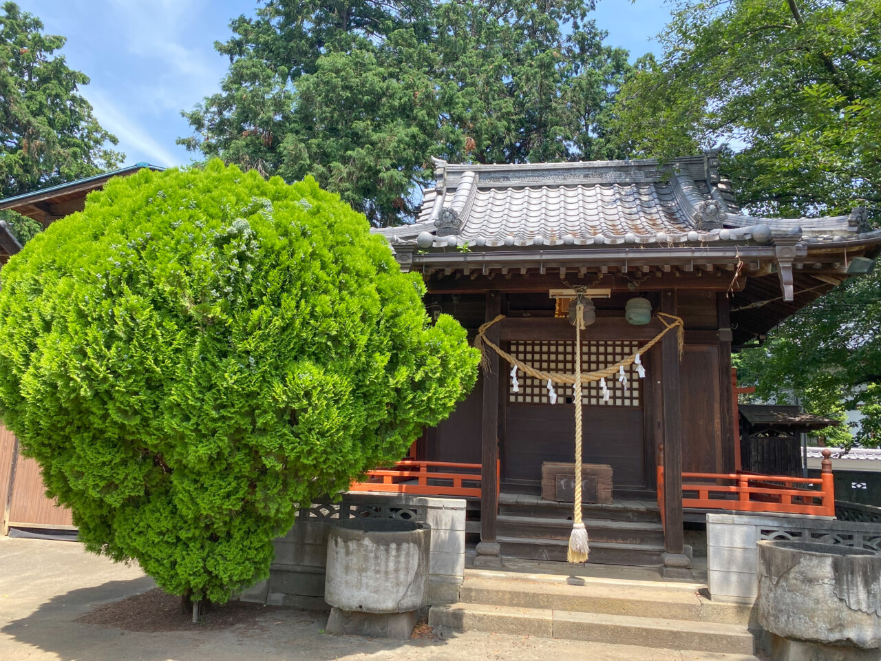 鴻巣市人形にある八幡神社