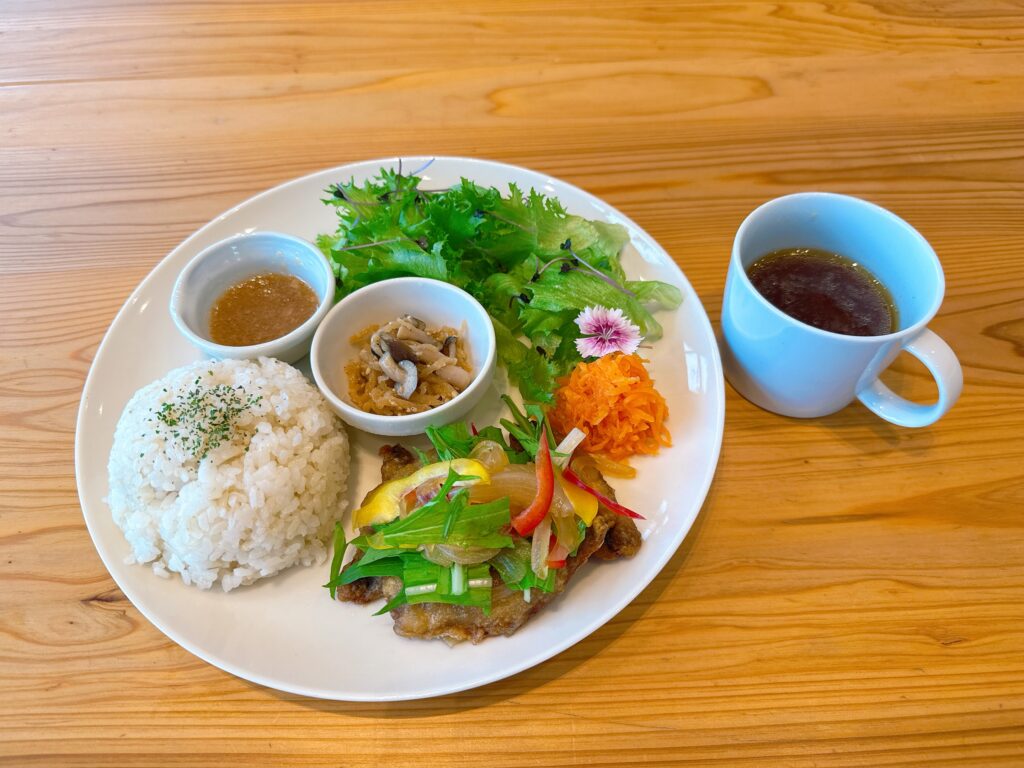 鴻巣市にぎわい交流館にこのすメニュー