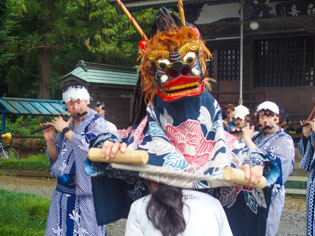 原馬室ささら獅子舞