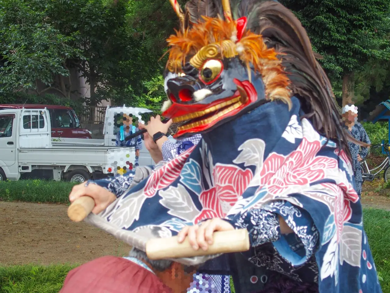 原馬室ささら獅子舞