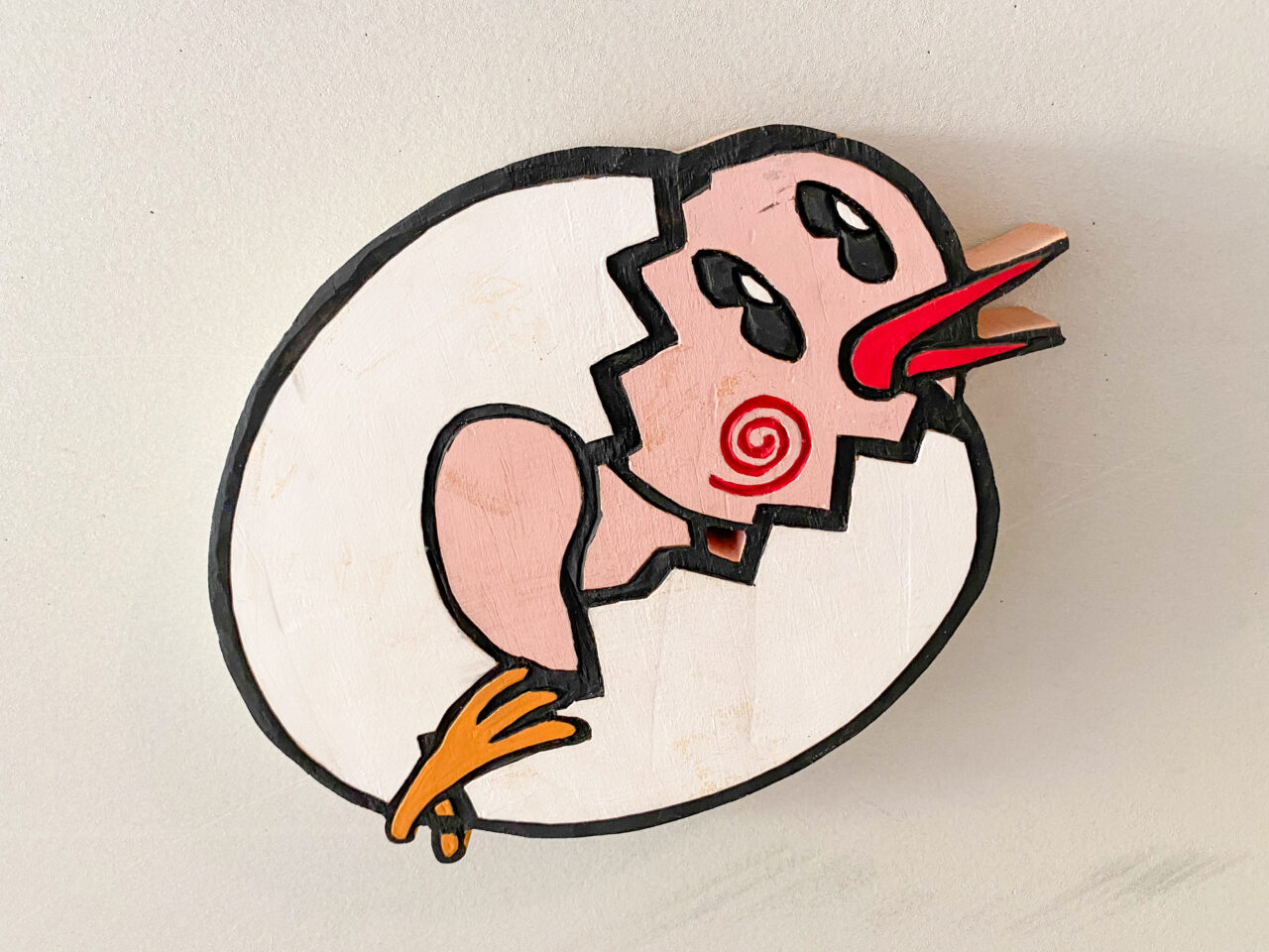 コウノトリイラスト