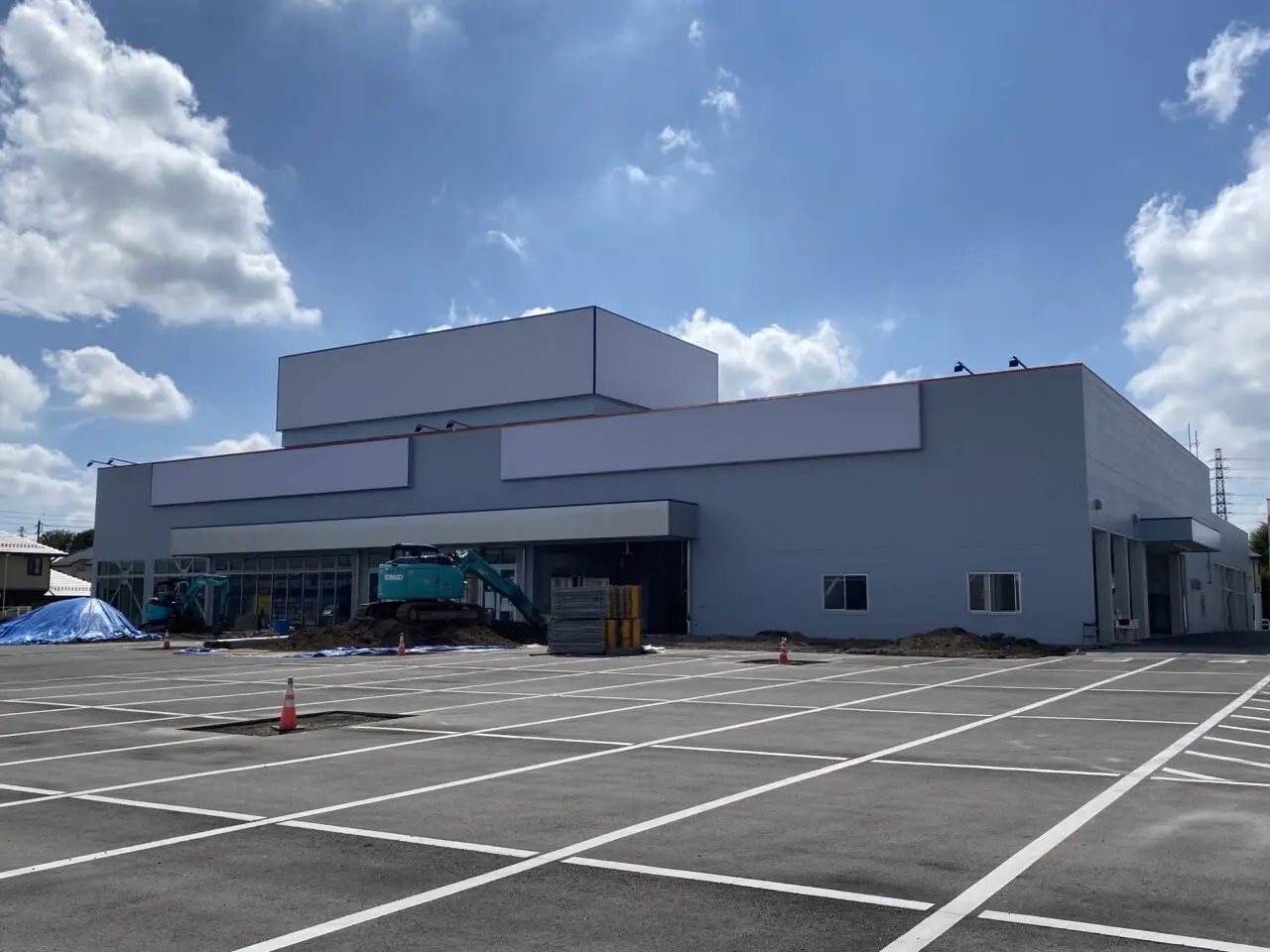 中丸にあるビッグモーター北本店跡地