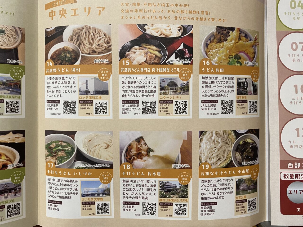 電車でめグルメぐる埼玉うっどーん!スタンプラリー